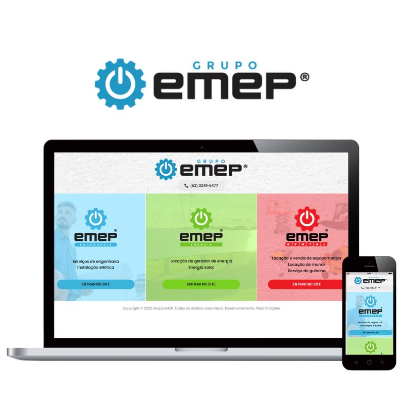 Criação de sites em Brusque - Web Criações