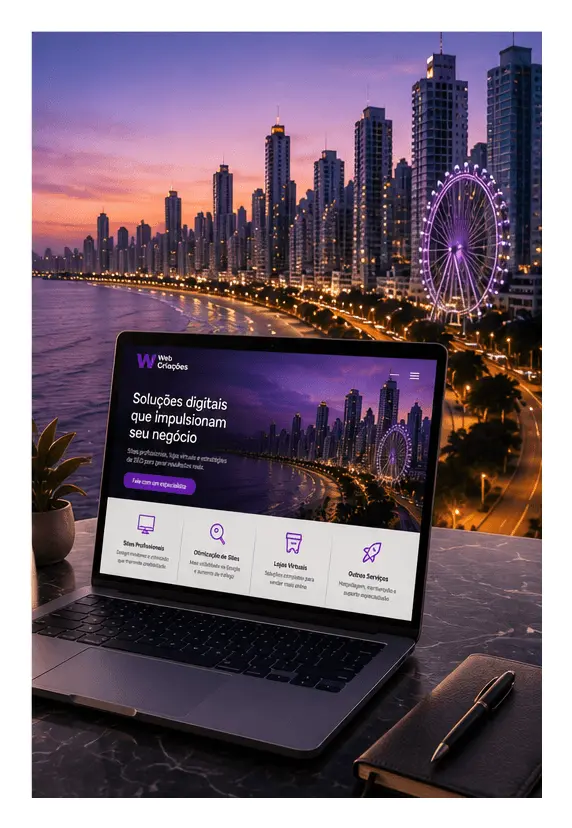 Criação de Sites Profissionais em Balneário Camboriú