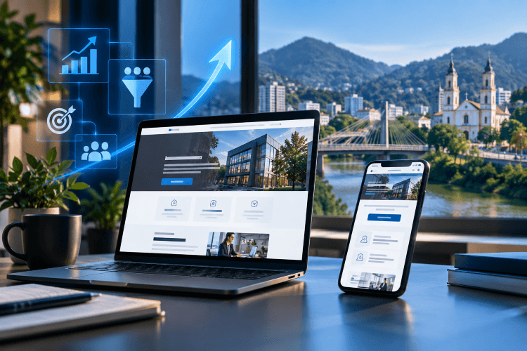 Criação de Landing Page em Brusque